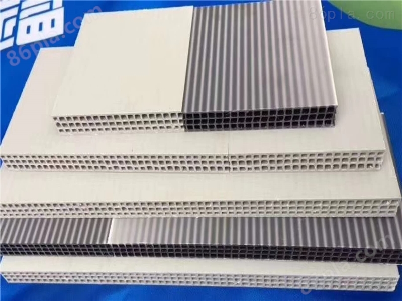 PP中空塑料建筑模板单螺杆板材挤出机