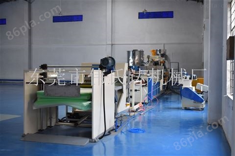 东莞塑料板材设备厂家供应pp片材机、拉板机