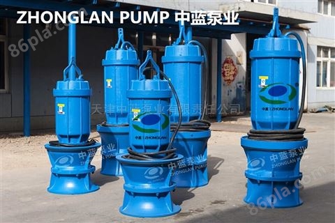 中蓝泵业抽海水养殖用大流量潜水泵